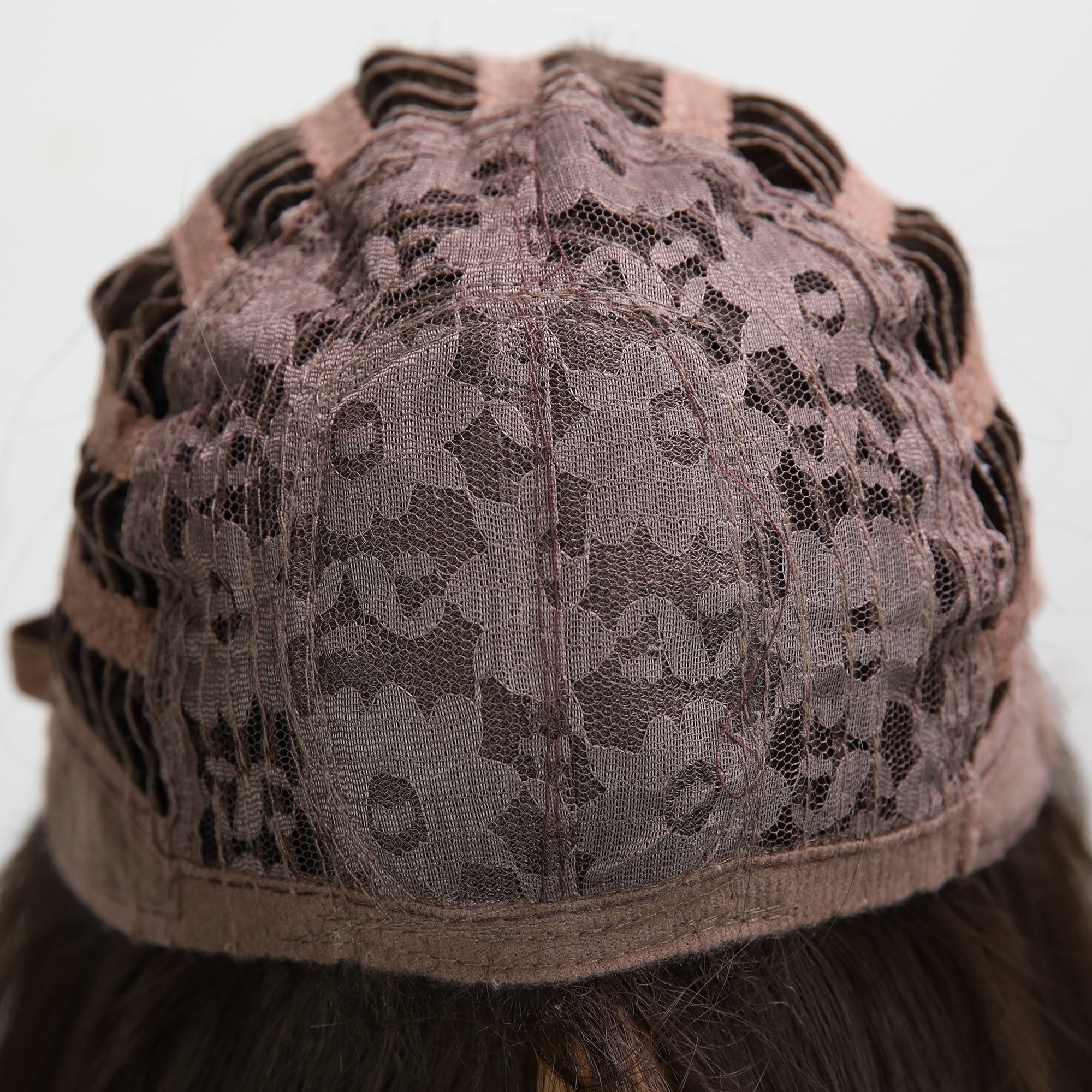 Peluca corta estilo bob, 12 pulgadas (30 cm), color marrón, con flequillo y liso