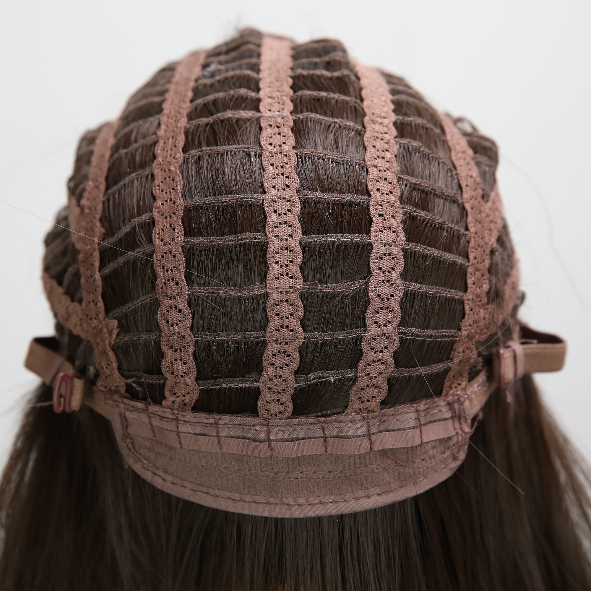 Peluca corta estilo bob, 12 pulgadas (30 cm), color marrón, con flequillo y liso