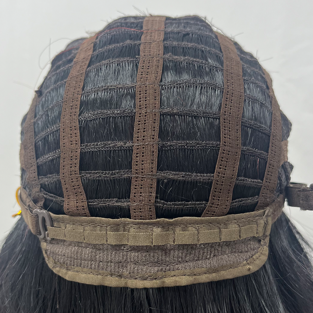 Peluca de 66 centímetro con Mechas Balayage  Fleco en ‘V’ • Ondas Naturales  Para Diario, Fiesta, Viajes  ¡Incluye Opciones para Halloween y Día de Muertos!  Colores Disponibles: Rojo Vibrante, Azul Eléctrico, Morado Mystic y Más  ENVÍO GRATIS